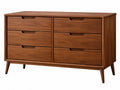 Cassettiera Legno 6 Cassetti Moderna
