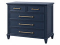 Comò - Legno Blu - Stile Classico