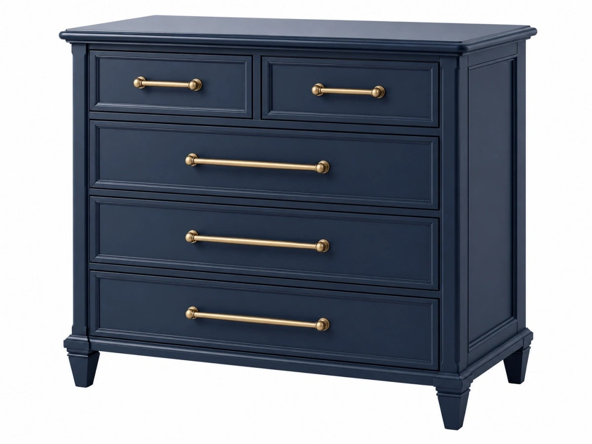 Comò - Legno Blu - Stile Classico