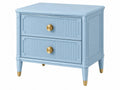 Comodino in Legno 2 Cassetti - Stile Classico