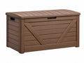 Scatola Portatutto in Resina - Marrone - Stile Moderno