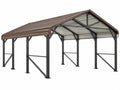 Tettoia in Metallo per Esterni - 400x300x250cm - Impermeabile
