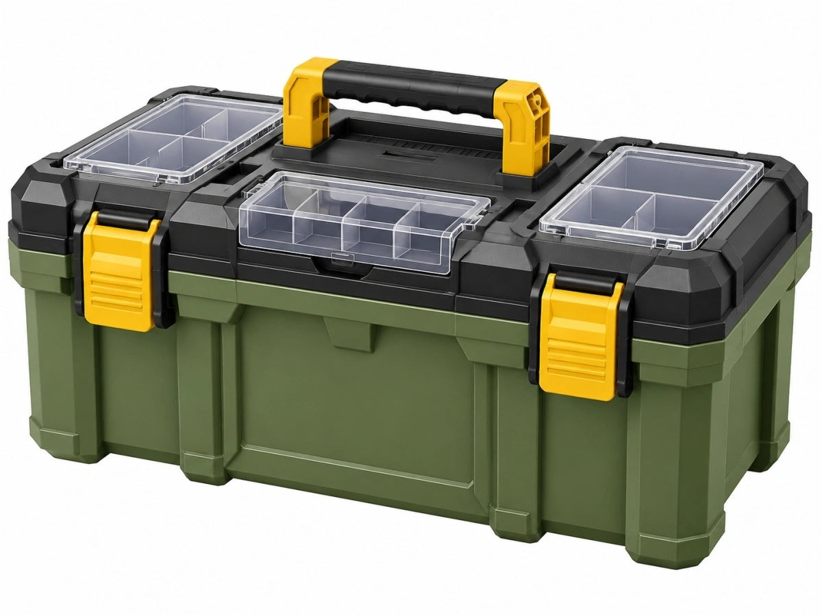 Cassetta Porta Attrezzi Plastica Verde - Multifunzionale