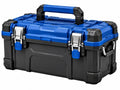 Cassetta Attrezzi Plastica Blu/Nero - Robusta